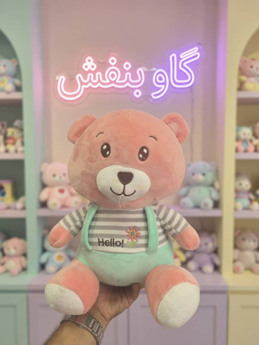 عروسک پلیشی خرس خوشتیپ